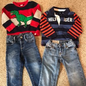2T Boys Lot - Polo/Gap/Tommy Jeans & Shirts